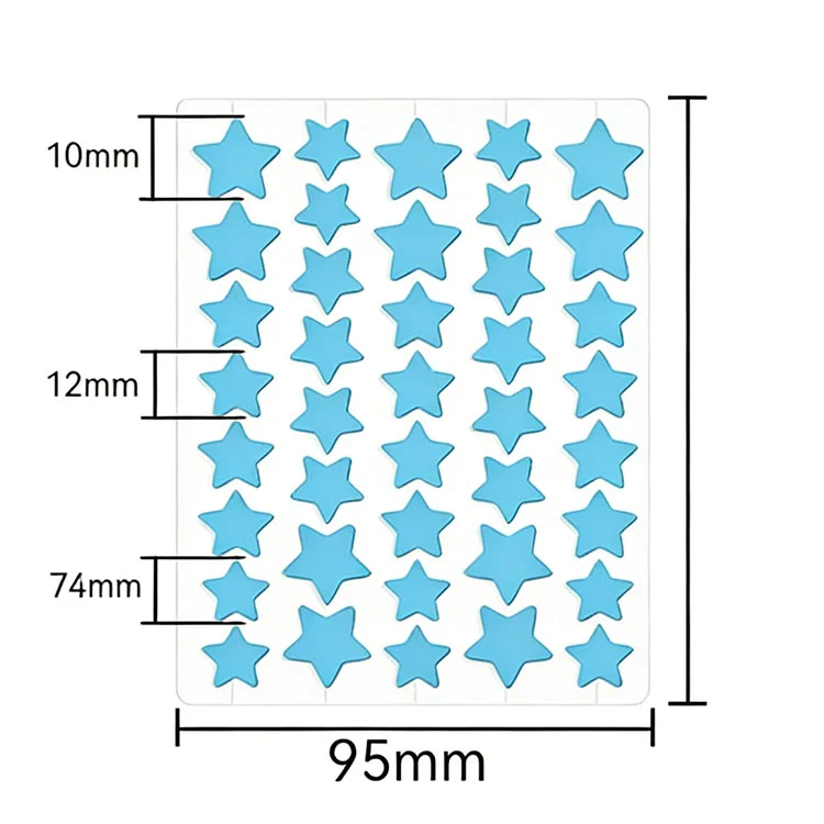 Autocollants mignons de patch de bouton