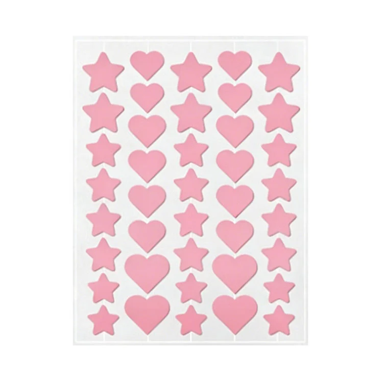 Autocollants ponctuels pour le visage